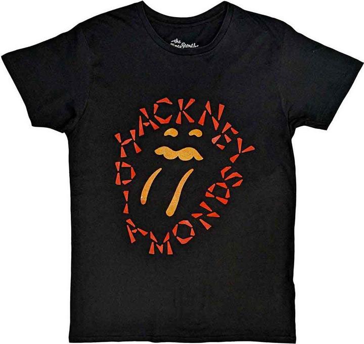 The Rolling Stones T Shirt Hackney Diamonds Negative Tongue Official Black XL (XL)