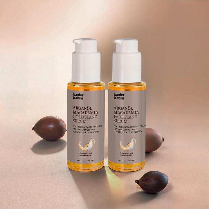 Image du produit Basler Sérum d'huile d'argan et de macadamia Gold Shine (50 ml)