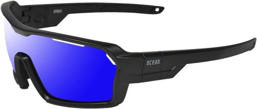 Noir brillant, Bleu Revo