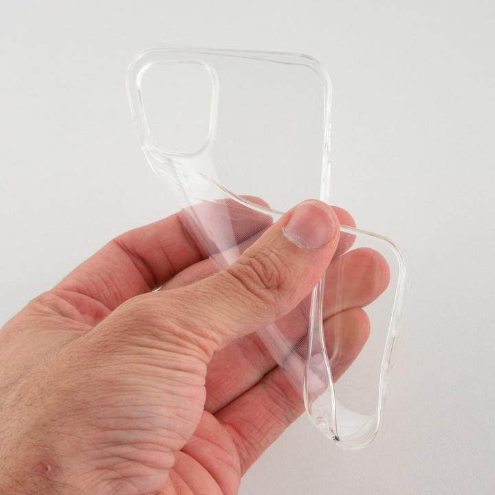 Actual product image PhoneLook Coque Ultra-thin Gel transparent Silicone Super fine et flexible (Apple iPhone 12 mini)