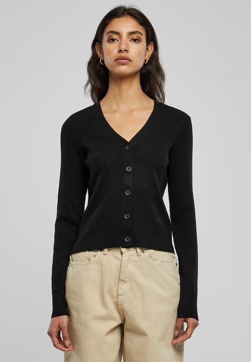 Immagine prodotto Urban Classics Cardigan corto a costine da donna - 16980 (S)