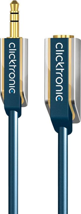 Produktbild clicktronic 3.5mm Verlängerungskabel (3 m, 3.5mm Klinke (AUX))