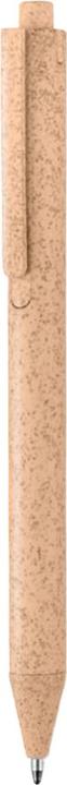 Actual product image MidOcean Pecas Wheat Straw Ballpoint Pen (Orange)