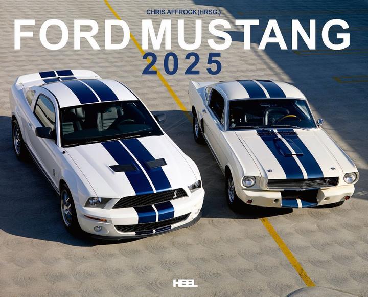 Actual product image Ford Mustang Calendar 2025 (German)