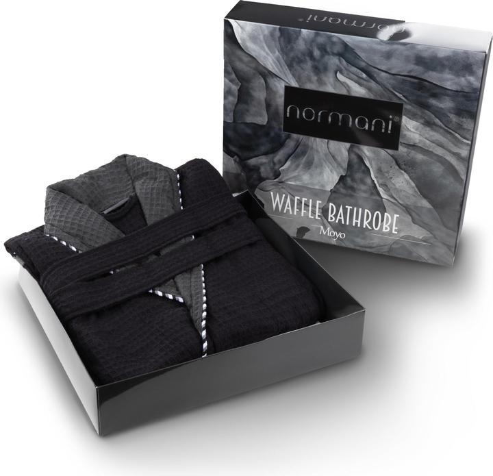 Image du produit Normani Peignoir de bain homme gaufré Moyo (XL)