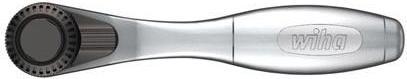 Actual product image Wiha Bit ratchet 90 mm with thumb wheel Hexagon head, 1/4" in blister pack (36931) (1/4")