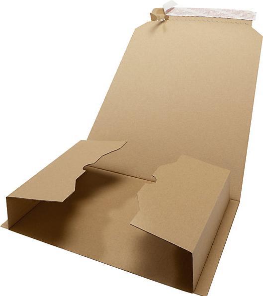 Immagine prodotto eurokraft basic Imballaggio per libri, marrone, conf. da 5 pz., lungh. x largh. 302 x 215 mm, a (5 x)