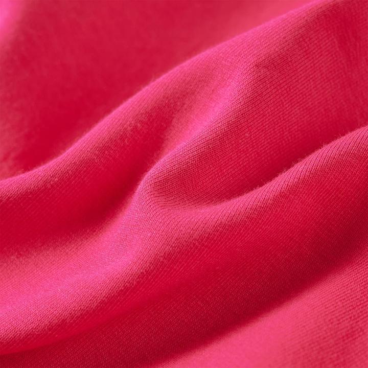 Actual product image VidaXL Children's sweatshirt bright pink 116,Material: 95 % cotton. 5 (116)