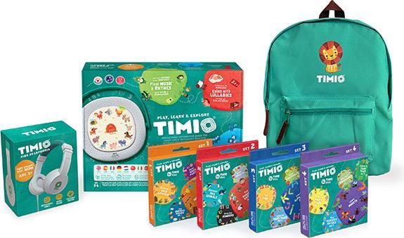 Produktbild Timio Audio Disc Set 4 (Französisch, Italienisch, Chinesisch, Englisch, Niederländisch, Spanisch, Portugiesisch, Deutsch)