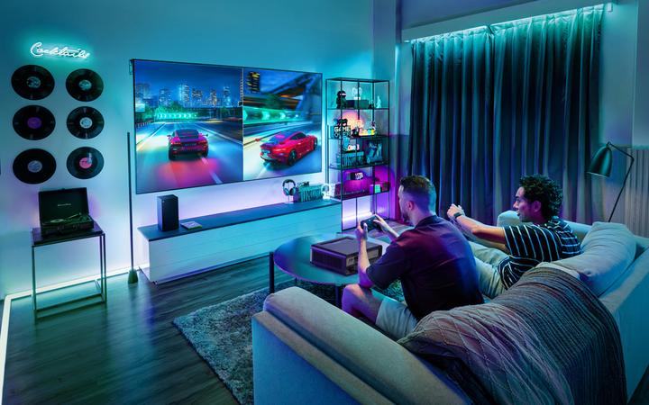 Image du produit Viewsonic X2-4KE Pro (DHU, 2500 lm, 0.69 - 0.83:1)