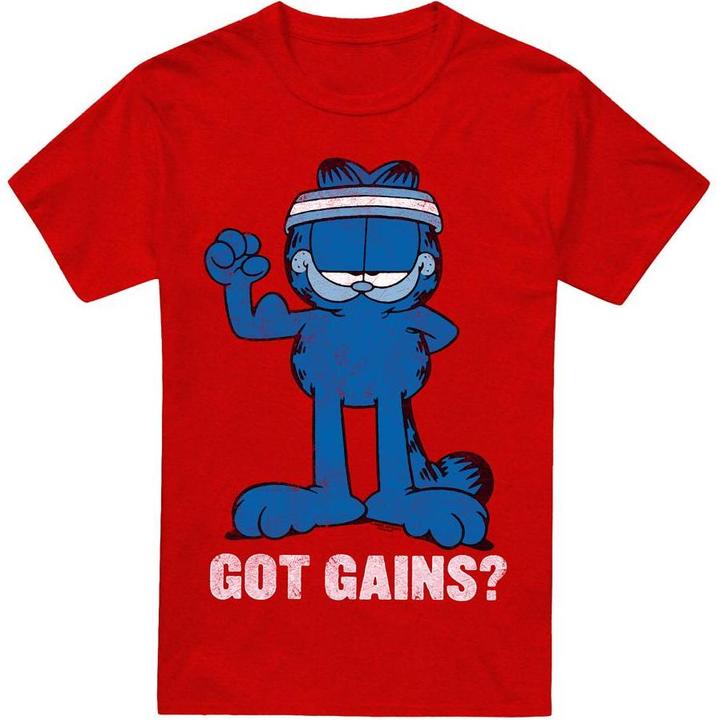 Immagine prodotto Garfield Got Gains Maglietta Adulto Unisex (S)