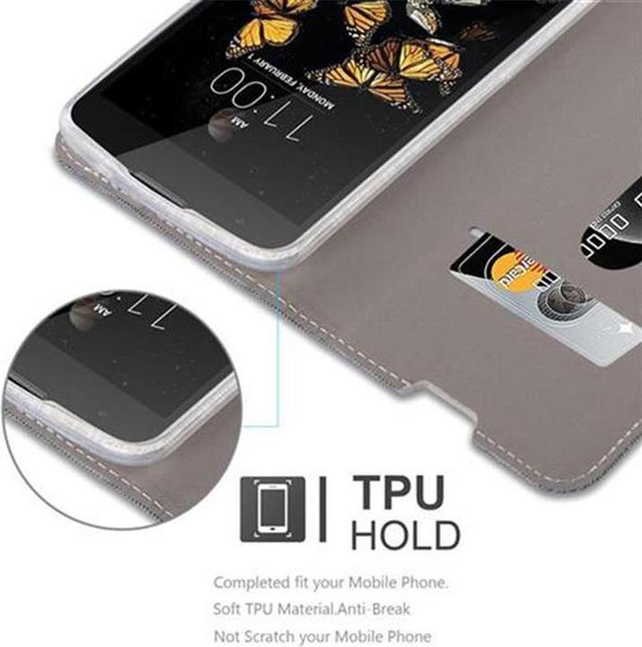 Actual product image Cadorabo Book Jeans Optics Cover (LG K8)