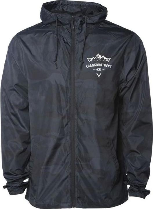 Produktbild Crankbrothers Mountain Windbreaker Range Men, black camo, XL (XL)