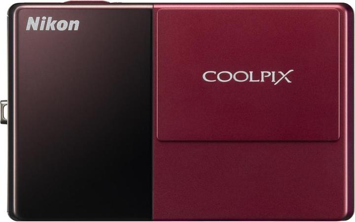 Nikon Coolpix S70, 12Mpixel, 5xZoom, OLED-Touchsreen, Rosso