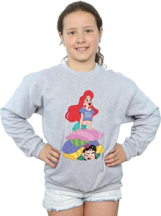 Image du produit Disney - Sweat WRECK IT RALPH ARIEL AND VANELLOPE - Fille (116)