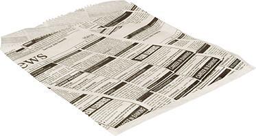 Immagine prodotto Papstar Sacchetti per hamburger Carta da giornale (300 x)