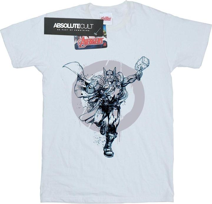 Actual product image Mens Thor Circle T-Shirt (XL)