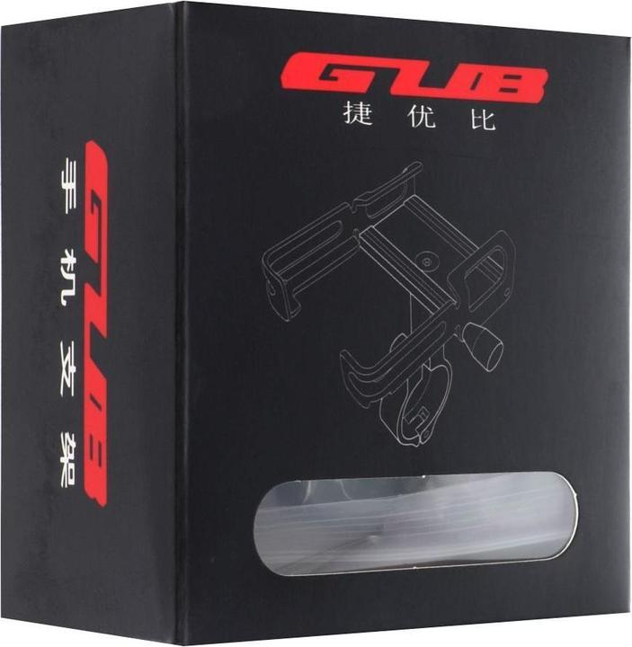 Produktbild OEM Bicycle accessory GUB bike holder for mobile phone P30 Aluminium red