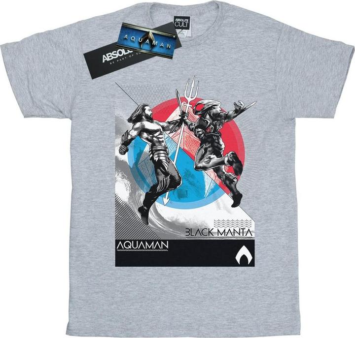 Aquaman Vs Black Manta TShirt (3XL)