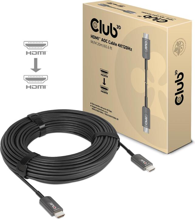 Actual product image Club 3D HDMI (Typ A) — HDMI (Typ A) (20 m, HDMI)