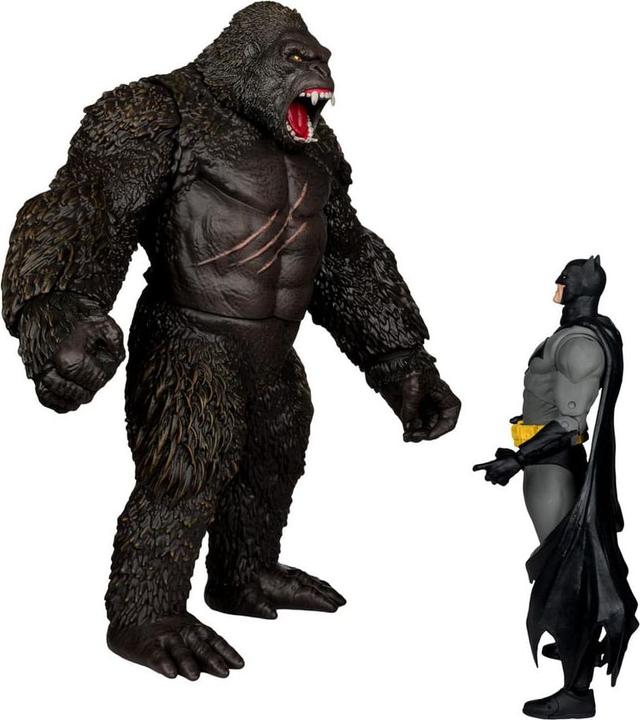 Immagine prodotto McFarlane DC Justice League Monsterverse DC Multiverse Actionfiguren 2er-Pack Batman & Kong 29 cm