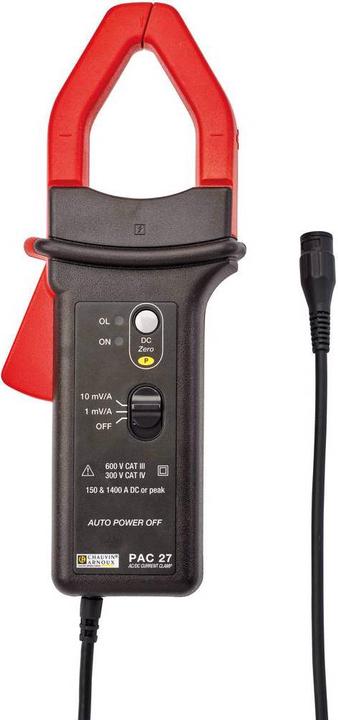 Chauvin Arnoux Stromzangenadapter PAC Serie AC/DC Stromzangen! (CAT III 600V, CAT IV 300V)