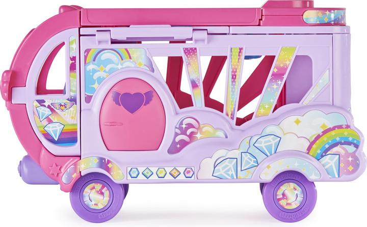 Actual product image Hatchimals Rainbowcation Camper, camper van playset with 6 CollEGGtibles figures and accessories