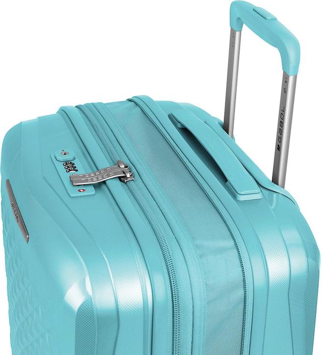 Immagine prodotto Gabol Set di valigie Queens a 4 ruote 2 pezzi con piega ad espansione (181 l, XL (da 115l))