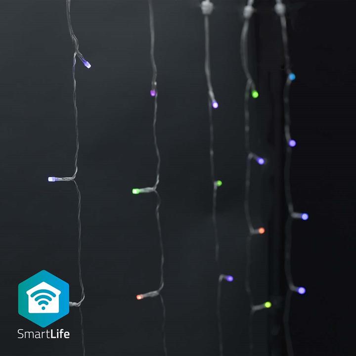 Produktbild Nedis SmartLife Dekorative LED | Wi-Fi | RGB | 180 LED's | 3 m | Android™ / IOS (0.20 m)
