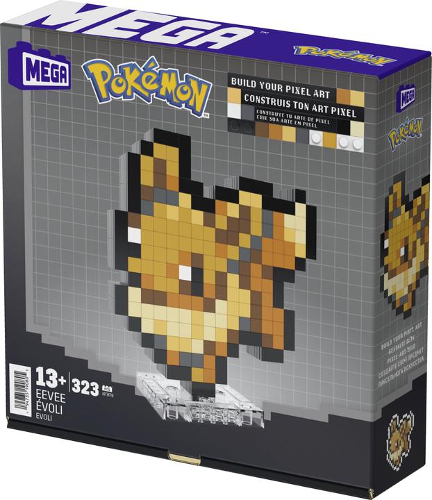 Produktbild MEGA Pokémon Evoli Pixel Art