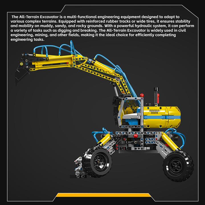 Actual product image Mould King All-Terrain-Bagger