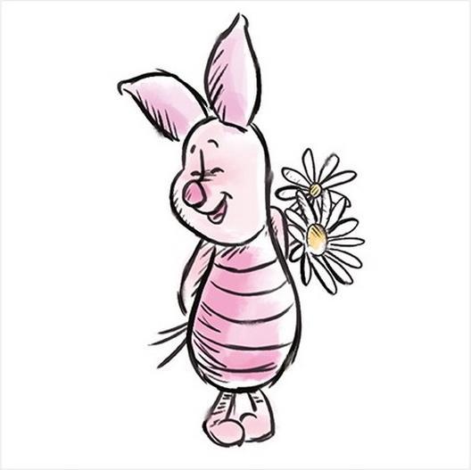 Image du produit Winnie the Pooh Imprimé Feeling A Little Shy (30 x 30 cm)