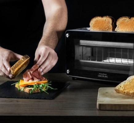 Image du produit Cecotec Grille-Pain VisionToast (Noir) (Prise UE)