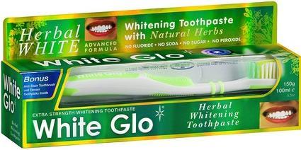 Produktbild White Glo Herbal White Dental (100 ml)