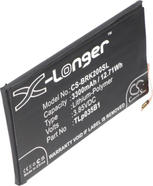 Image du produit AccuCell Batterie BlackBerry KEY2, BBF100-1, BBF100-2, BBF100-4, BBF100-6, BBF100-8