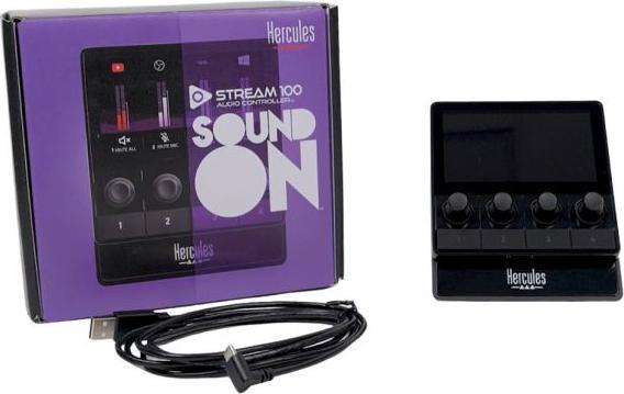 Produktbild Hercules Mixersteuerung Stream 100 Audio Controller retail
