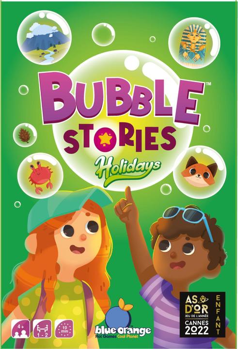 Produktbild Swissgames-Spiele BUBBLE STORIES N°2 (FR-DE-IT-EN-NL-SP-PL-RU) (Italienisch, Russisch, Englisch, Polnisch, Deutsch, Spanisch, Französisch, Niederländisch)