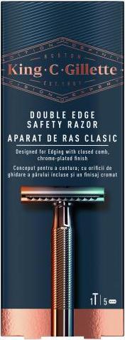 Actual product image King C. Gillette Double Edge Safety Rasor