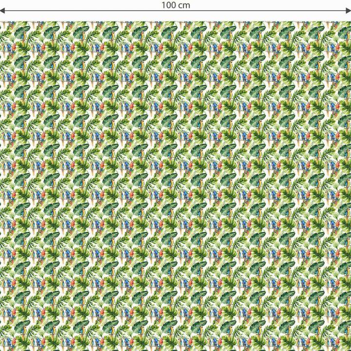 Produktbild Trenddeko Papageien im Dschungel (100 x 150 cm)