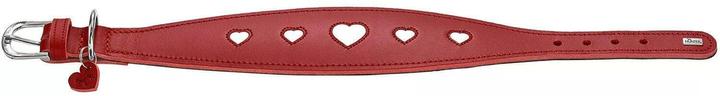 Actual product image Hunter Greyhound collar Love 52/M, red/black (M, Dog, General)