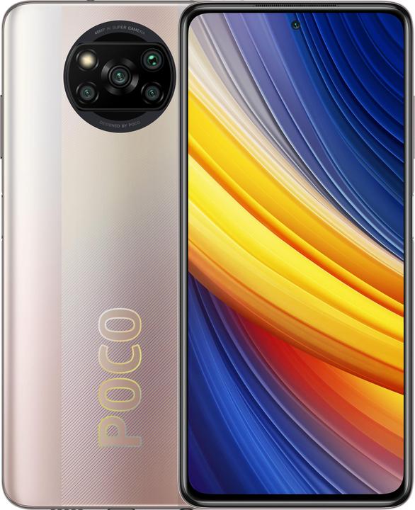 Xiaomi Poco X3 Pro (256 GB, Metal Bronze, 6.67", Dual SIM, 48 Mpx, 4G)