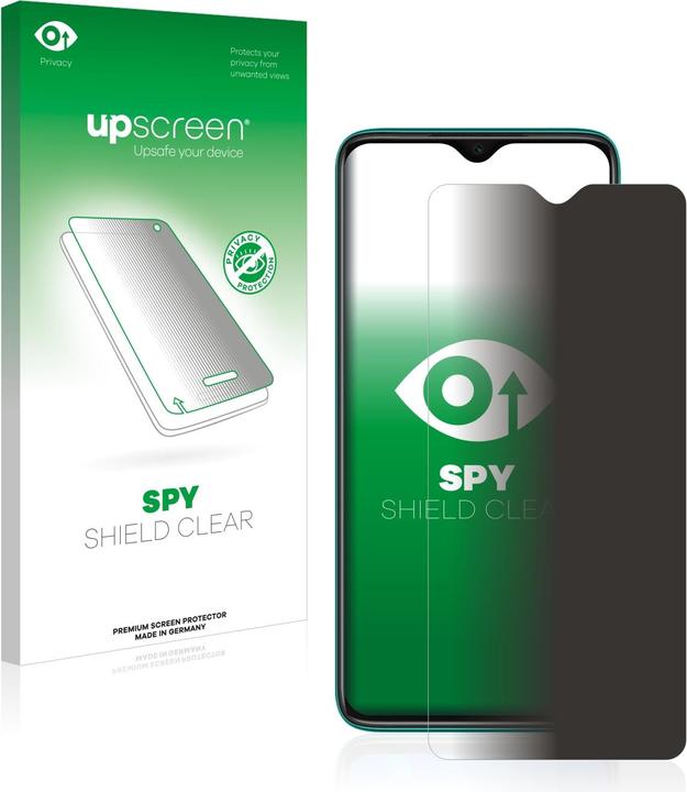 Productafbeelding upscreen Spy Shield Privacy Film (1 Stuk, Xiaomi Redmi Note 8 Pro)