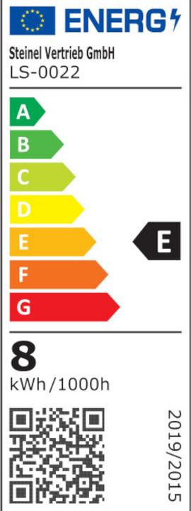 Label énergétique Steinel L 800 (466 lm, IP44)