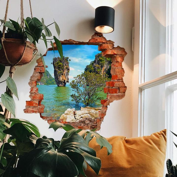 Produktbild Trenddeko 3D Khao Ta-Pu Island (80 x 76 cm)