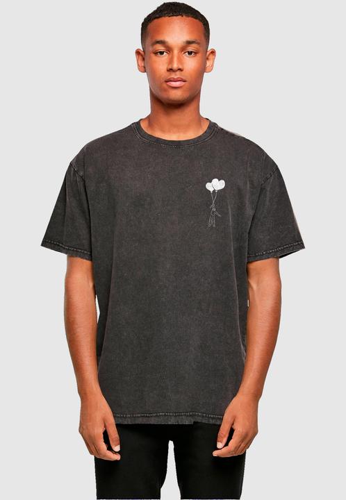 Produktbild Merchcode Love In The Air Acid Washed Heavy Oversize Tee - 136177 (XL)