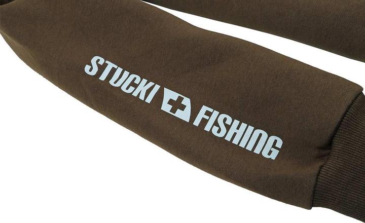 Produktbild Stucki Fishing Because Fanatics Hoodie Olive (XL)