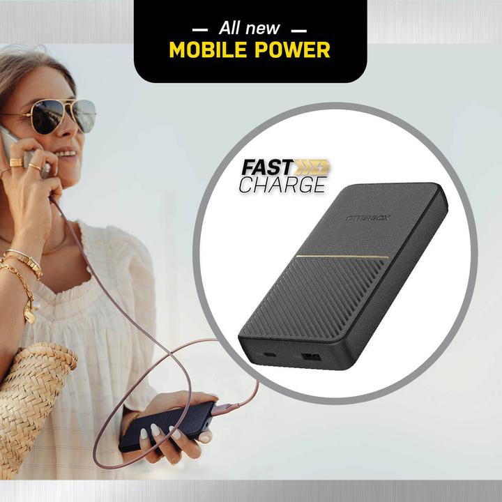 Actual product image OtterBox Standard fast charge Power bank (10000 mAh, 18 W, 37 Wh)