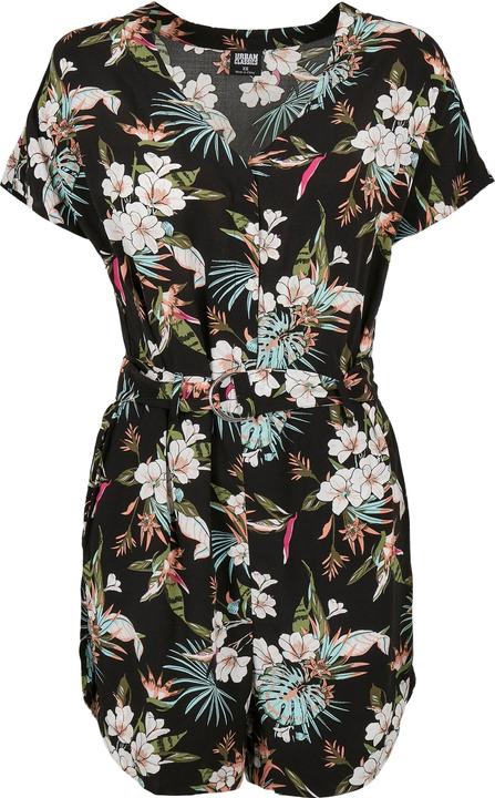 Produktbild Urban Classics Ladies Short Viscose Belt Jumpsuit (S)