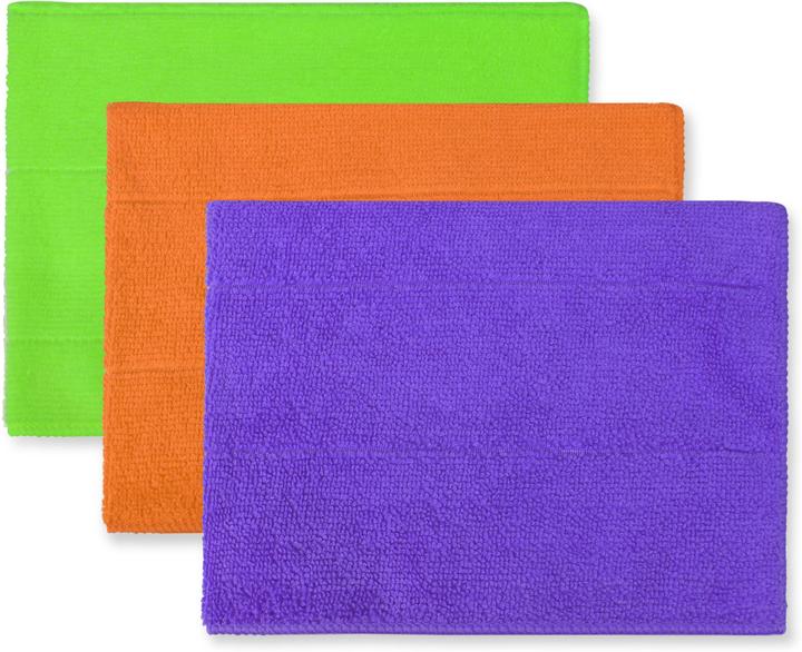 Actual product image Normani 12 pieces Microfibre cloth Cleaning cloth for kitchen and bathroom (12 pcs.)