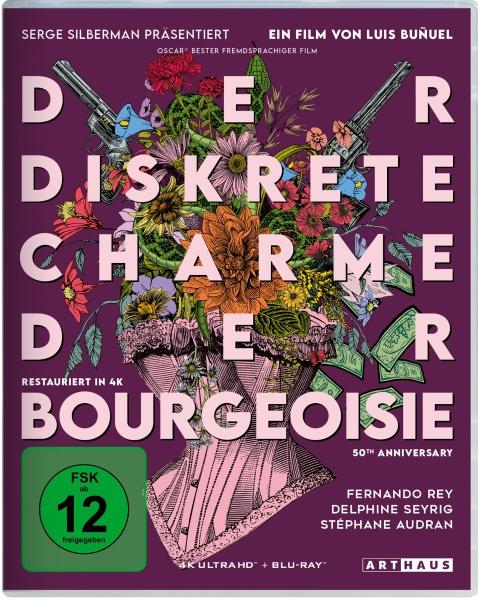Produktbild Der diskrete Charme der Bourgeoisie 50th Anniversary Edition (4KUHD+BR) (Blu-ray, Französisch, Englisch, Deutsch)